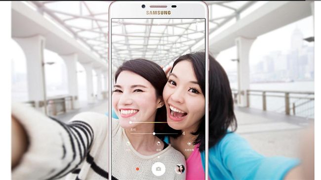 Galaxy C9 Pro推女神粉
