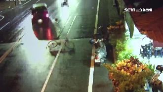 單車男遭撞飛10米　駕駛躲一夜投案