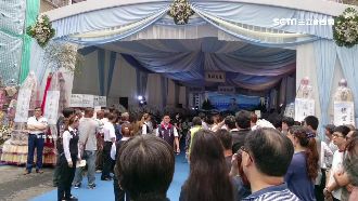 告別式大排場！上百名車、雙B車送行