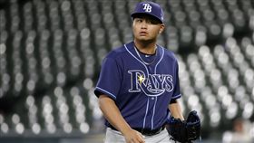 胡智為大聯盟初登板（圖／美聯社／達志影像）