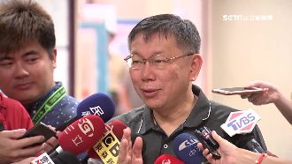 「下雨太好了」遭批失言　柯文哲喊冤