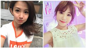 瑤瑤穿白T淋得超透　嚇壞鄭茵聲了
圖/翻攝自瑤瑤、鄭茵聲臉書