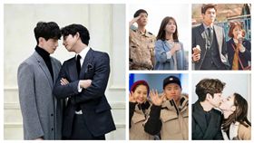 螢幕情侶,鬼怪,大力女都奉順,太陽的後裔,宋智孝,GARY／合成圖翻攝自韓劇官網及韓網