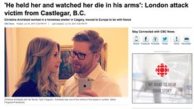 英國，恐攻，情侶（圖／中央社）