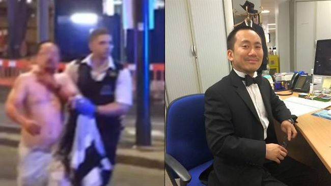 英倫恐攻英雄　習武記者1打2遭割頸