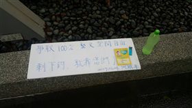 張博威焚燒街頭藝人執照　圖／張博威提供