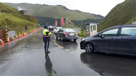 蘇花公路,坍方,修復,端午節,連假,塞車
圖／中央社