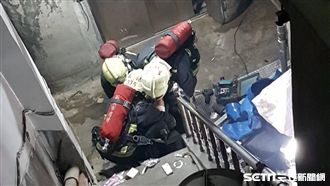 疑因冷媒外洩　2男聞氣昏迷電梯前