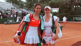 台灣,法網,女子雙打,詹皓晴,詹詠然　圖／翻攝自詹皓晴臉書