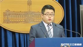 總統府發言人林鶴明。（記者盧素梅攝）