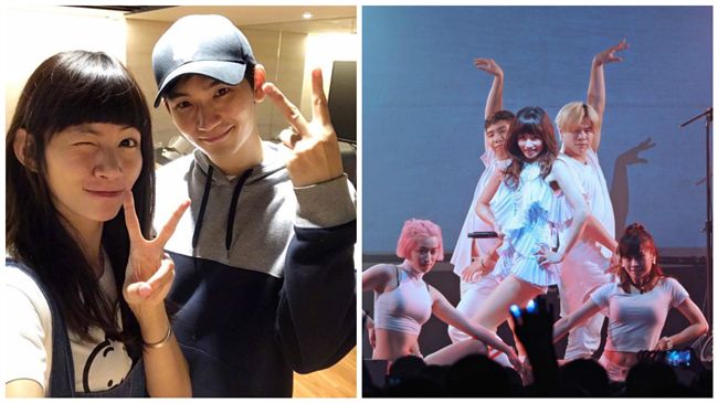 好聽！李千娜揪棒棒糖男孩飆唱Rap