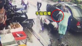6旬翁遭車輾腳　拍窗討道歉竟被毆
