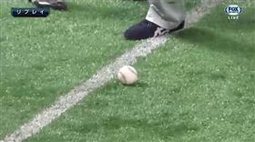 軟銀史上最短距離再見安打（圖／洋聯TV）