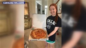 美國正妹錄取耶魯大學（圖／翻攝自Auburn Admissions‏推特）
https://twitter.com/justcarolina22?lang=zh-tw