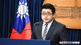 總統府發言人林鶴明 圖／記者林敬旻攝
