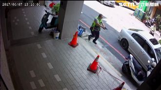 台中警匪追逐　通緝犯屁股中槍慘送醫