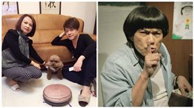 豬哥亮「親家母」？翁立友母不捨淚崩
圖/翻攝自豬哥亮臉書、翁立友臉書、謝金晶臉書