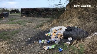 聯合軍演後　基地樹林滿地垃圾惹議