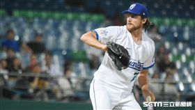 富邦悍將神盾。（資料照／記者林敬旻攝）