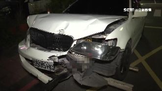 通緝犯遭警認出　心急自撞還丟包友人