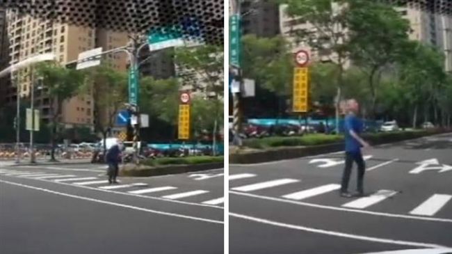 路人受禮讓竟90度鞠躬　駕駛感動哭