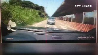 唐老大上身？毒蟲躲警倒車狂飆1公里