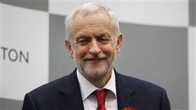 英國在野黨工黨領袖柯賓（Jeremy Corbyn）（圖／美聯社／達志影像）