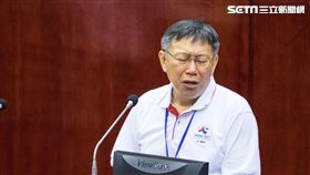 台北市長柯文哲赴市議會備詢　圖／記者林敬旻攝