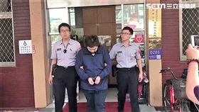 馬男在臉書留下捷運殺人宣言，警方獲報後迅速前往逮人（楊忠翰攝）