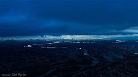 齊柏林新店溪空拍照（圖／翻攝自蔡英文臉書）