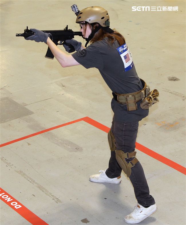 2017國際迷彩嘉年華會暨世界盃極限射擊總決賽，25國高手頂尖對決。（記者邱榮吉/攝影）