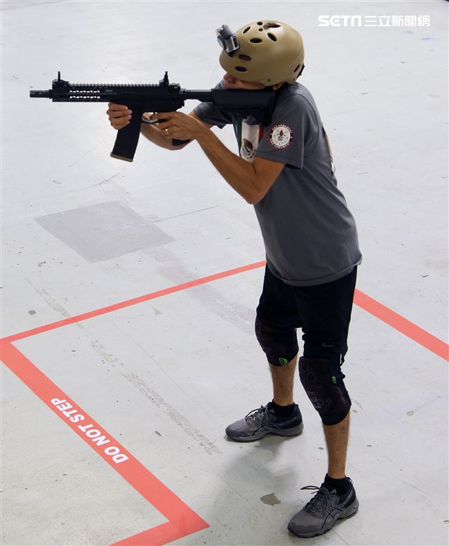 2017國際迷彩嘉年華會暨世界盃極限射擊總決賽，25國高手頂尖對決。（記者邱榮吉/攝影）