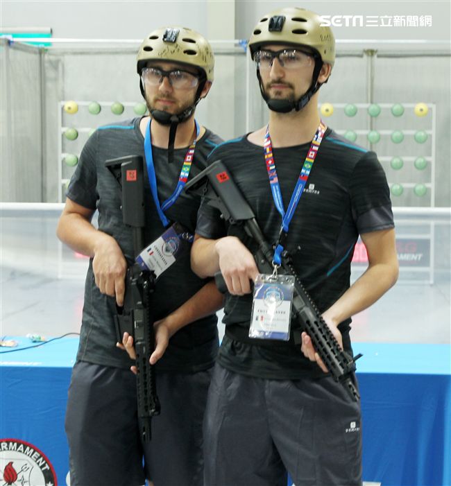 2017國際迷彩嘉年華會暨世界盃極限射擊總決賽，25國高手頂尖對決。（記者邱榮吉/攝影）