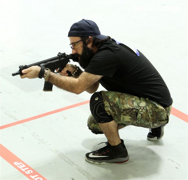 2017國際迷彩嘉年華會暨世界盃極限射擊總決賽，25國高手頂尖對決。（記者邱榮吉/攝影）