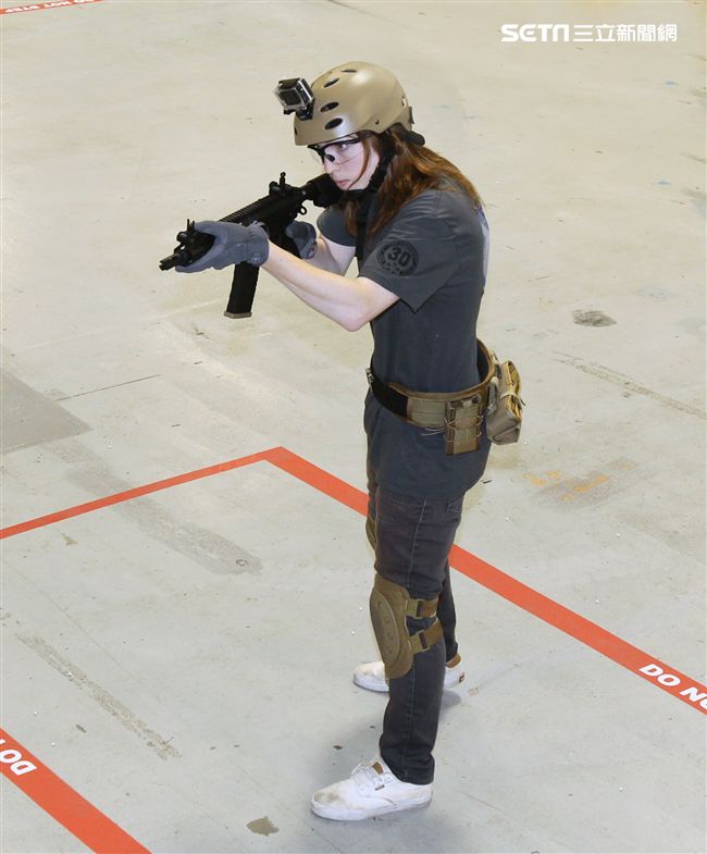 2017國際迷彩嘉年華會暨世界盃極限射擊總決賽，25國高手頂尖對決。（記者邱榮吉/攝影）