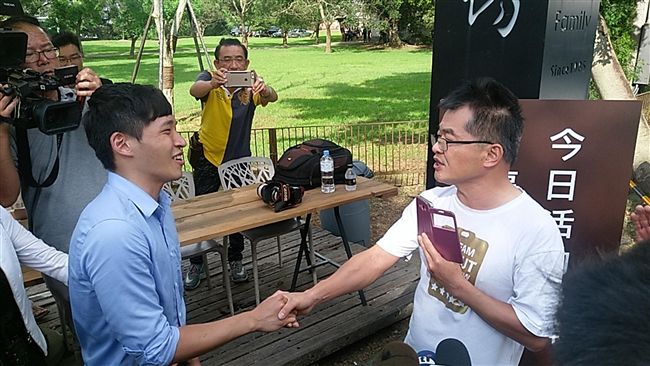 林飛帆婚禮　男子場外質疑警方戒護