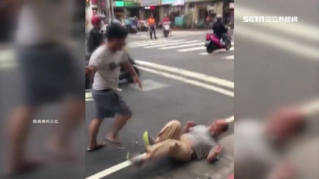 安全帽爆打老伯後　惡男砸妻子友人家