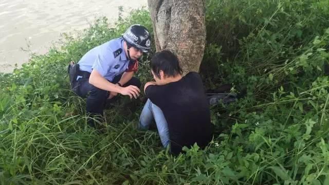 跳河輕生遇到蛇　男嚇歪火速游上岸