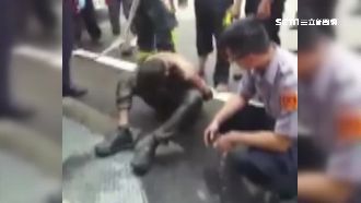 通緝犯為躲警方　潛下水道化身忍者龜