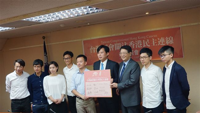 台灣國會聲援　港議員：不再被孤立