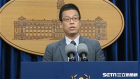 總統府發言人黃重諺。（記者盧素梅攝）