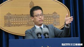 總統府發言人黃重諺。（記者盧素梅攝）