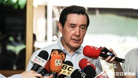 前總統馬英九出席捐血活動 圖／記者林敬旻攝