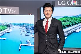 賀軍翔出席LG OLED電視上市記者會 圖／記者林敬旻攝