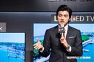 賀軍翔出席LG OLED電視上市記者會。（圖／記者林敬旻攝）