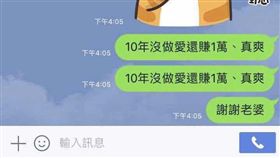 「十年沒做愛還賺1萬」曖昧訊息挨告，檢：訊息非性交證據，不起訴。（示意圖／蘇怡璇攝）