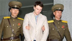 溫畢爾（Otto Warmbier）獲北韓釋放。（圖／路透社／達志影像）