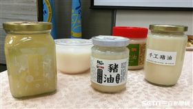 食藥署建立食用豬油混摻含植物成分油品之鑑別新技術。（圖／記者楊晴雯攝）