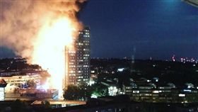 倫敦惡火　圖／翻攝自おしらせ会議‏ Twitter