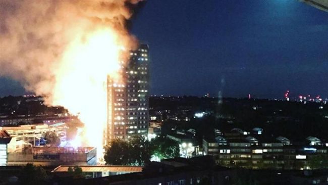 倫敦惡火已知30傷　8年以來最慘